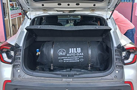 lpg kit fitting at jilu auto gas