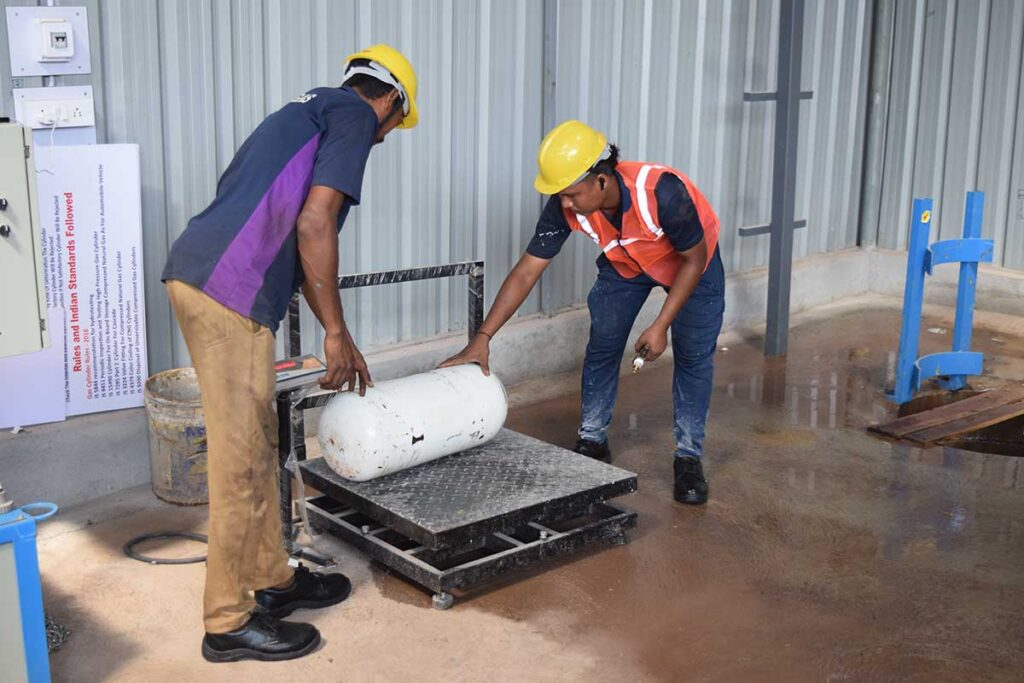 weight verification at jilu auto gas